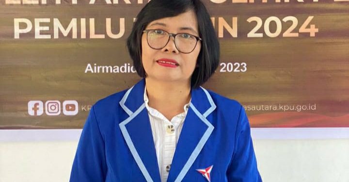 Isje Sompie Resmi Maju Untuk Partai Demokrat Minahasa Utara