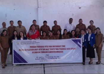 Politeknik Negeri Manado Kembali Lakukan Pengabdian Pada Masyarakat di Desa Senduk