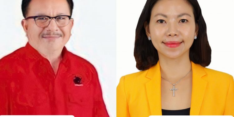 Maurits Mantiri dan Cindy Wurangian Bersatu, Dinilai Peket Paling Lengkap Menyambut Pilwako Bitung.