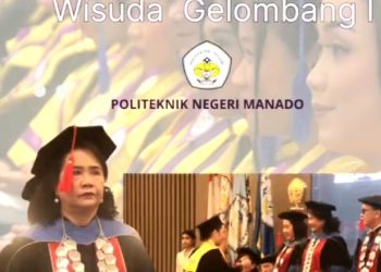 Gelar Wisuda 286 Mahasiswa, Maryke Alelo Direktur Polimdo: Pentingnya Merencanakan Masa Depan dengan Fokus untuk Membahagiakan Orang Tua