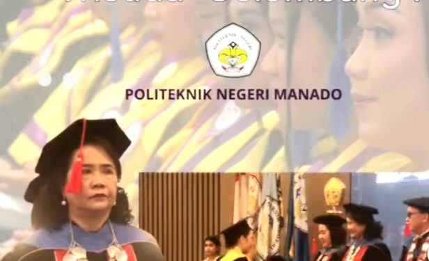 Gelar Wisuda 286 Mahasiswa, Maryke Alelo Direktur Polimdo: Pentingnya Merencanakan Masa Depan dengan Fokus untuk Membahagiakan Orang Tua
