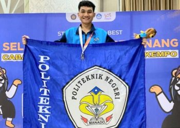 Atlet Polimdo Raih Medali Emas di Porseni XIV, Midhy Ken Chrisna Habibi Harumkan Nama Kampus