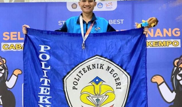Atlet Polimdo Raih Medali Emas di Porseni XIV, Midhy Ken Chrisna Habibi Harumkan Nama Kampus