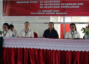 Kali Ini 190 Mahasiswa Jurusan Akuntansi Polimdo Dilepas Magang, begini Pesan Mereyke  Alelo