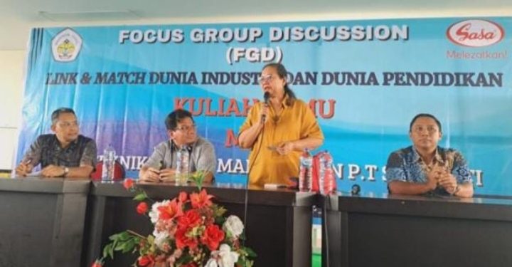 Diselenggarakan Dikantor Pusat, Direktur Polimdo Buka Fokus Group Discussion
