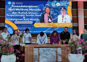 Sinergi Pendidikan dan Pemerintah, Walikota Andrei Angouw Beri Kuliah Umum di Polimdo