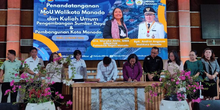 Sinergi Pendidikan dan Pemerintah, Walikota Andrei Angouw Beri Kuliah Umum di Polimdo