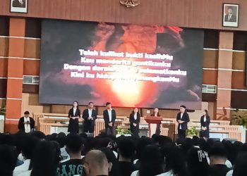 Suasana Penuh Kasih, Keluarga Besar Polimdo Rayakan Paskah Bersama