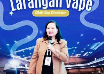 Polimdo Gelar Sosialisasi Larangan Penggunaan Rokok Elektronik Atau Vape di Auditorium Prof Rudy Tenda