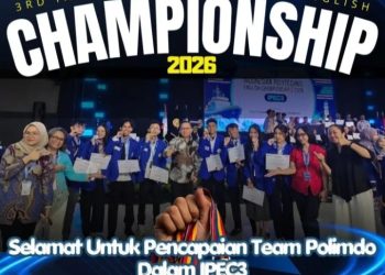 Raih 8 Medali di IPEC3 2026, Wadir Polimdo Ingatkan Mahasiswa: Jangan Cepat Puas, Jadikan Prestasi Sebagai Awal Tantangan